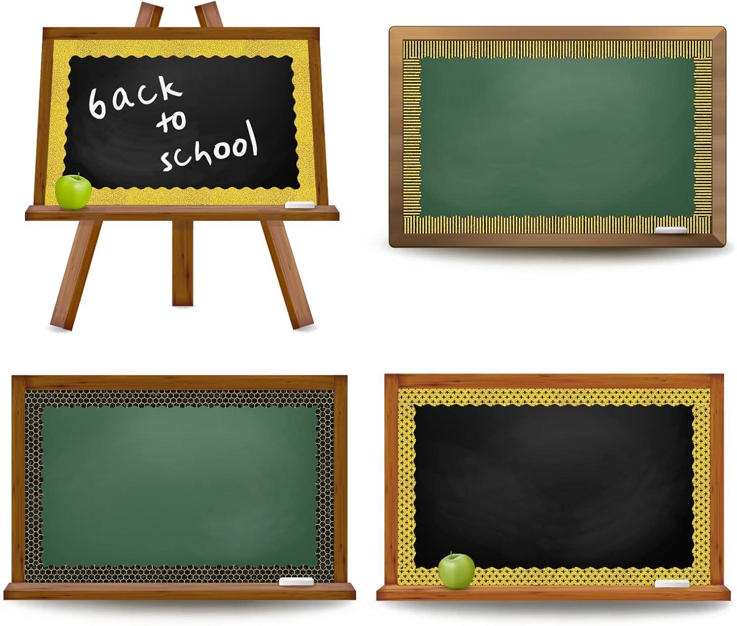 imageWhaline 69Ft Christmas Glitter Bulletin Board Borders 5 Designs Shine Stripe Dot Red Green Gold Merry Christmas Decoration Trim Bulletin Board Stickers for School Classroom Office Party DecorationSummer