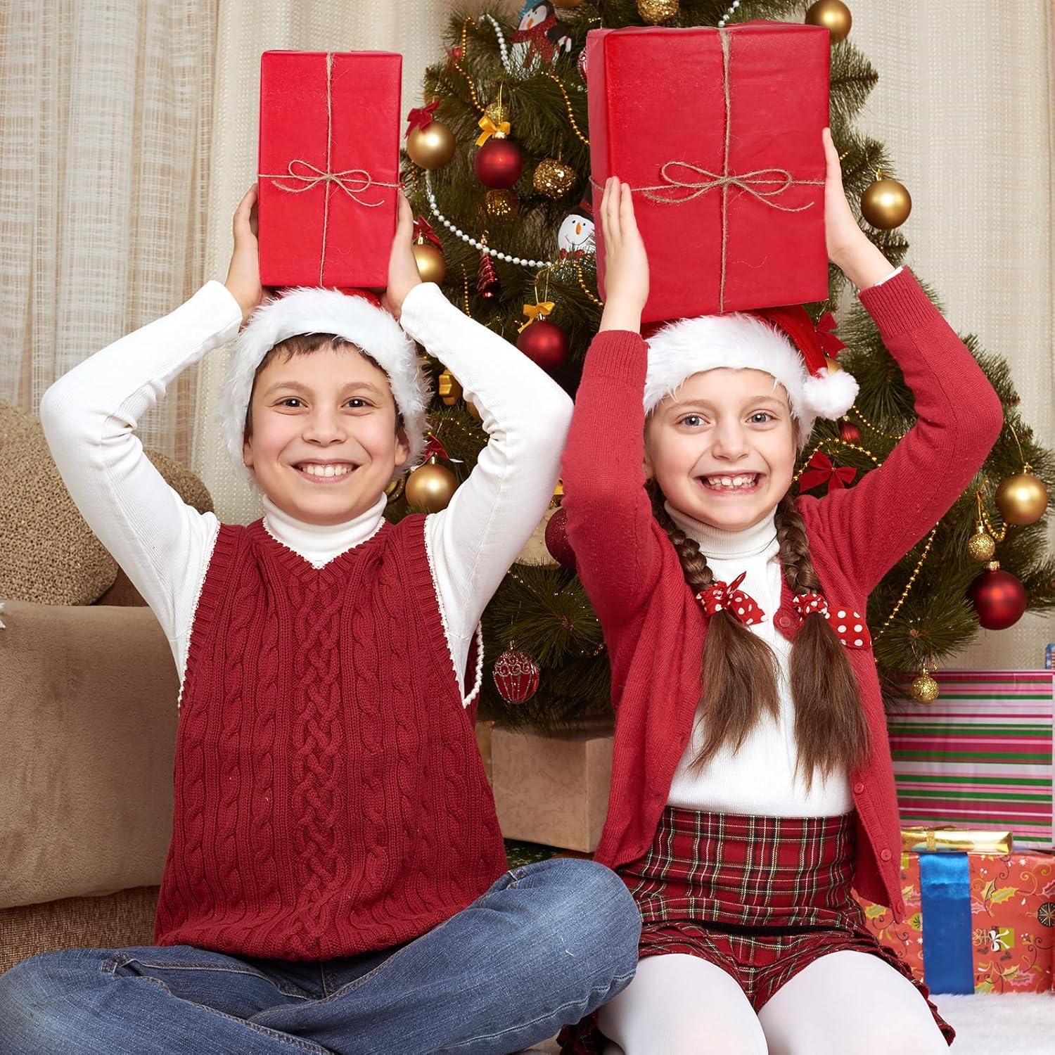 imageWhaline Champagne Pink Tissue Paper Bulk 100 Sheets Metallic Gift Wrapping Paper for Weddings Birthday Party Showers Arts Crafts DIY Christmas Valentines DayChristmas Red