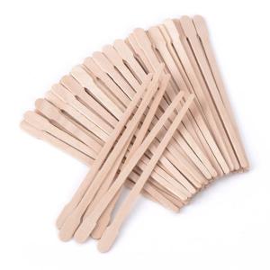Whaline Wax Spatulas 400 Packs Small Wooden Waxing Applicator Sticks Face & Eyebrows Hair Removal Sticks(400 Count (Pack of 1))