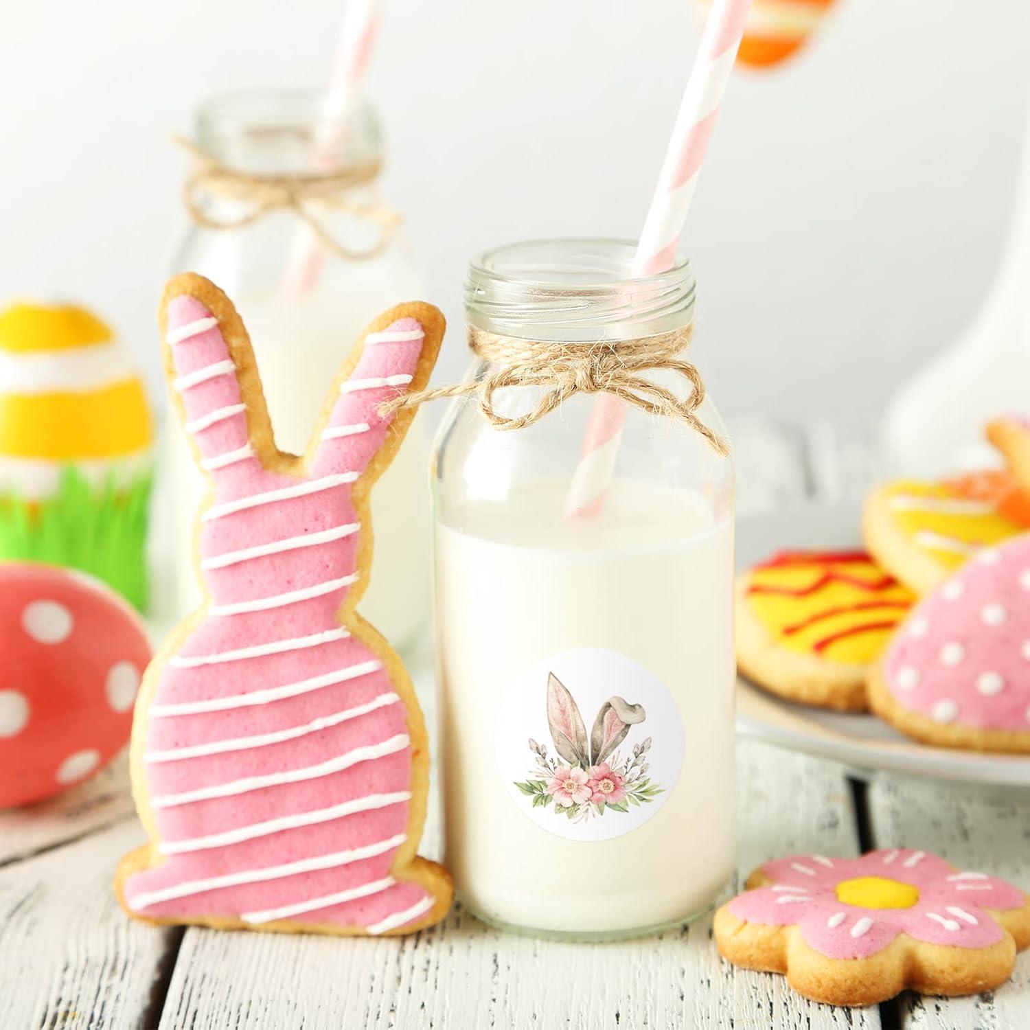 imageWhaline 1000Pcs Fall Thanksgiving Stickers Pumpkin Maple Leaf Autumn Round Stickers Sealing Labels for Thanksgiving Party Gift Supplies 8 DesignEaster