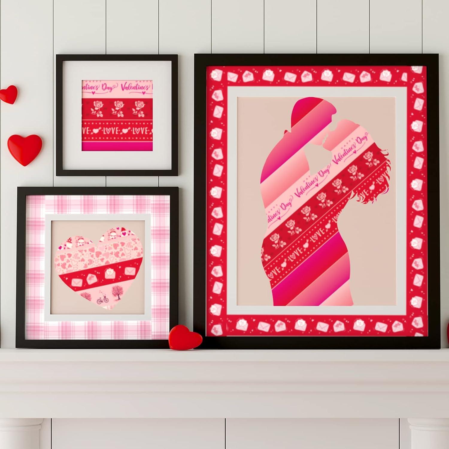 imageWhaline 12 Rolls Halloween Bloody Washi Tapes Blood Spatter Spooky Bloodstain Skull Ghost Masking Tapes 15mm Scary Bloody Washi Tape Set for Scrapbook Journal DIY Craft Gift Wrapping 164FtValentines Day