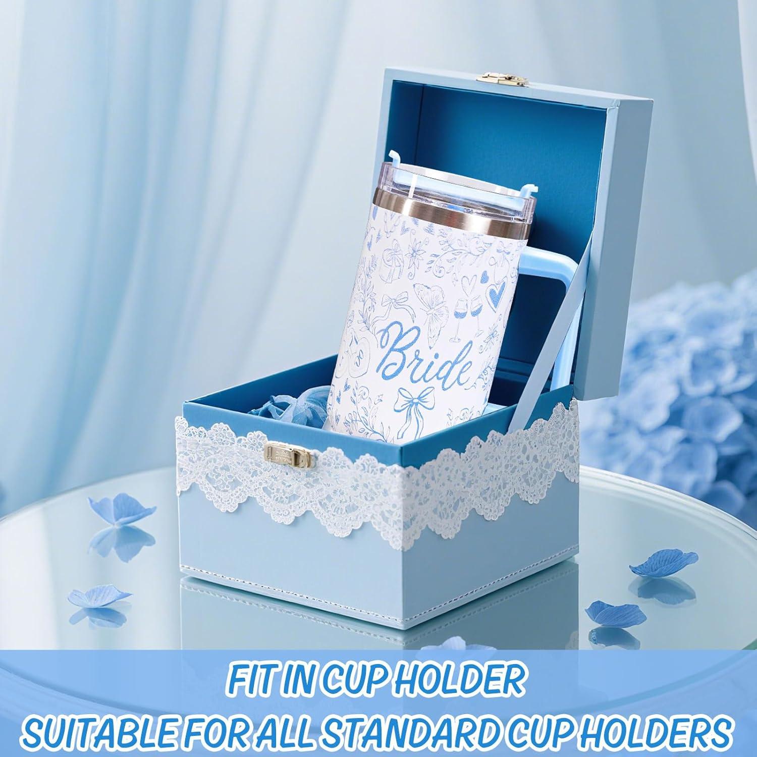 imageWhaline 40oz Halloween Skull Tumbler with Straw and Lid Spooky Skull Flower Travel Coffee Tumbler Cup with Handle for Trick or Treat Birthday Party GiftsBride