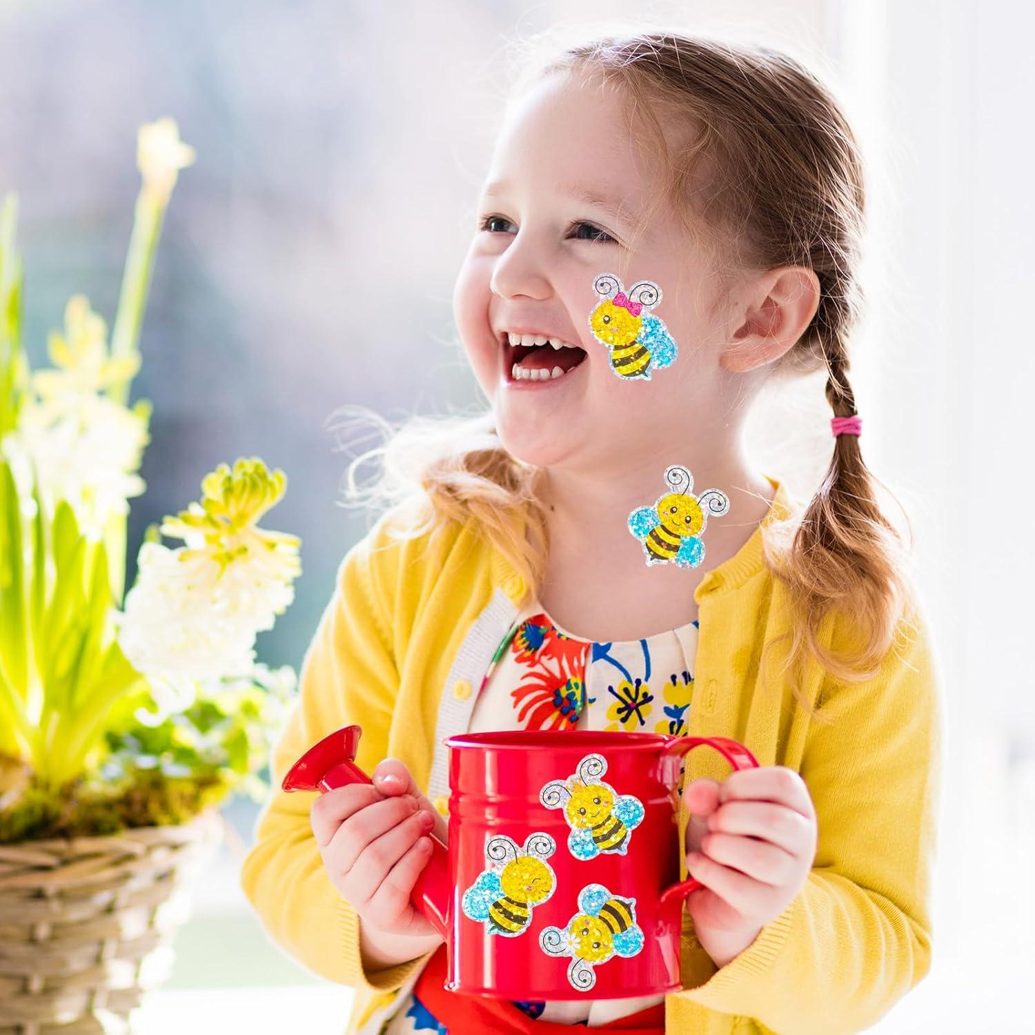 imageWhaline Fall Thanksgiving Pumpkin Stickers Roll Glitter Pumpkin Paper Decal 3 Color Sparkly Autumn SelfAdhesive Decorative Stickers for Envelope Journal Decor Party Supplies 500PcsBee