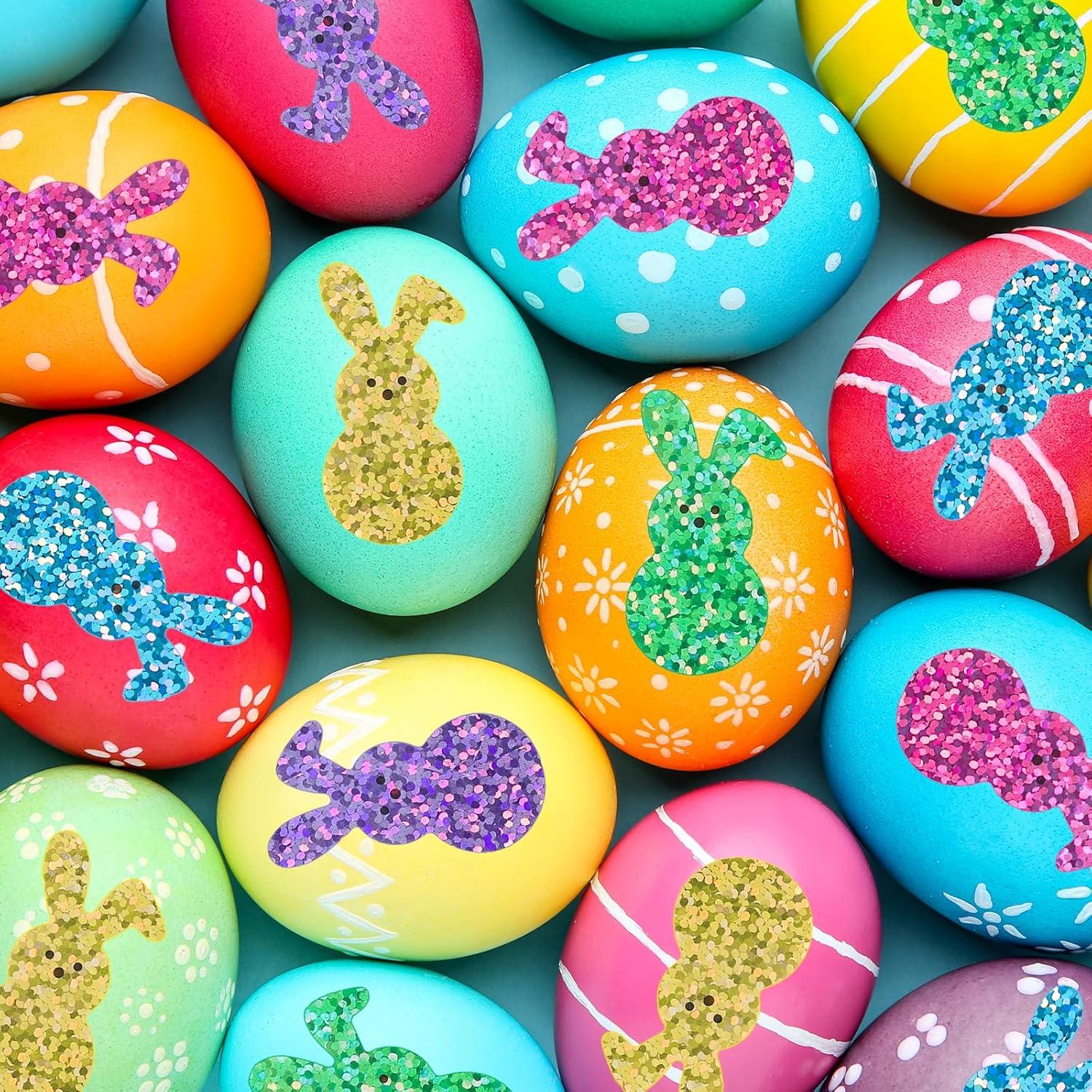 imageWhaline Fall Thanksgiving Pumpkin Stickers Roll Glitter Pumpkin Paper Decal 3 Color Sparkly Autumn SelfAdhesive Decorative Stickers for Envelope Journal Decor Party Supplies 500PcsRabbit