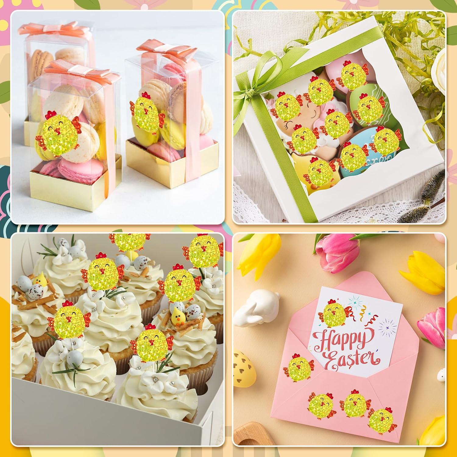 imageWhaline Halloween Pumpkin Stickers Roll Laser Pumpkin Shape Waterproof Decals Orange Sparkly SelfAdhesive Stickers for Halloween Trick or Treat Party Envelope Scrapbook Decor 500PcsChick