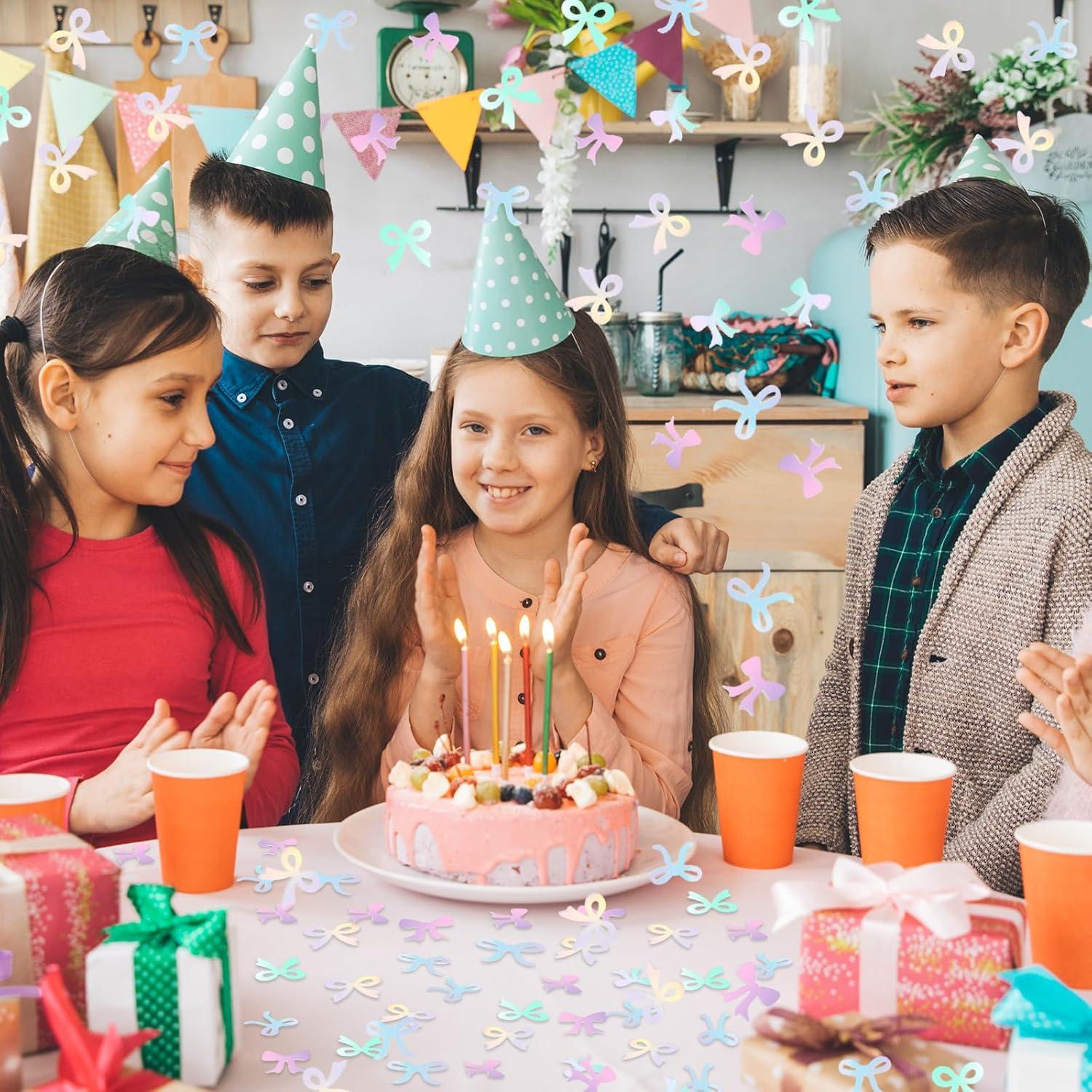 imageWhaline 300Pcs One Happy Dude Table Confetti Smile Face Lightning Star Shaped Confetti Yellow Black Table Centerpiece for First Birthday Party DecorationBow