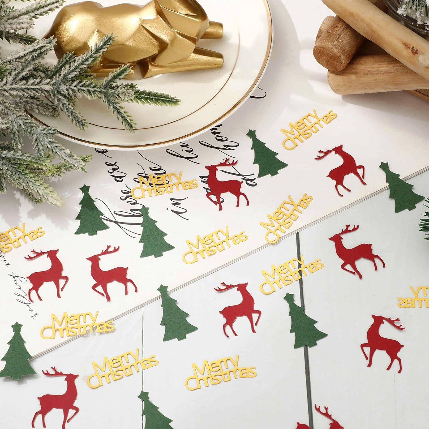 imageWhaline 300Pcs One Happy Dude Table Confetti Smile Face Lightning Star Shaped Confetti Yellow Black Table Centerpiece for First Birthday Party DecorationMerry Christmas