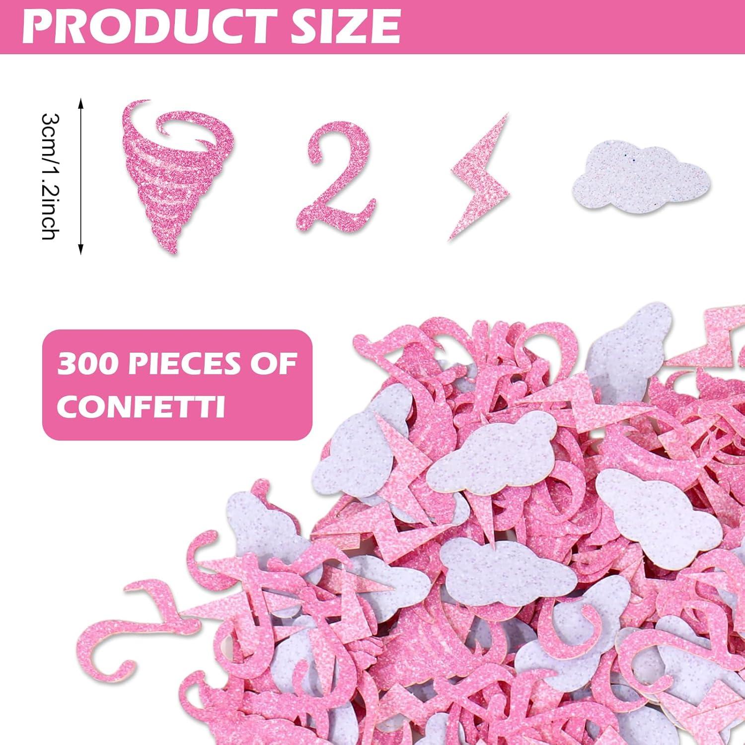 imageWhaline 300Pcs One Happy Dude Table Confetti Smile Face Lightning Star Shaped Confetti Yellow Black Table Centerpiece for First Birthday Party DecorationTwoNado