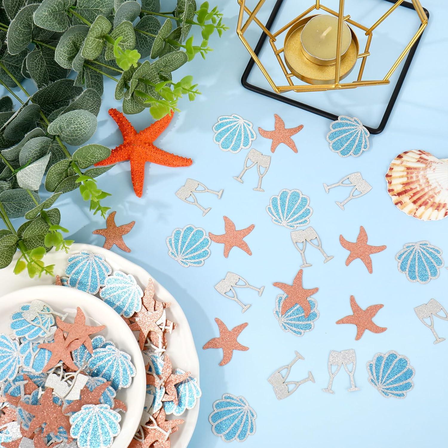 imageWhaline 300Pcs One Happy Dude Table Confetti Smile Face Lightning Star Shaped Confetti Yellow Black Table Centerpiece for First Birthday Party DecorationLast Toast on The Coast