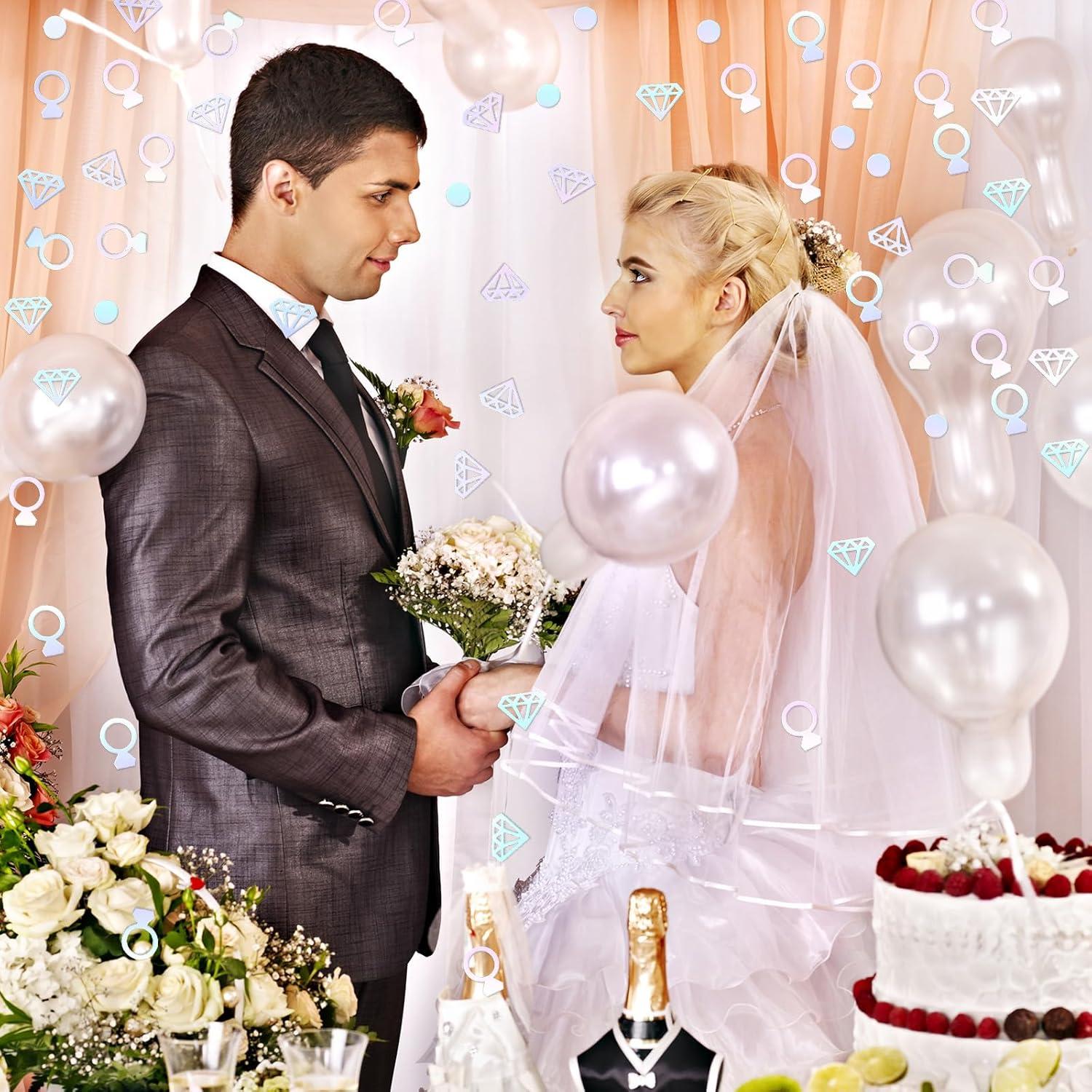 imageWhaline 300Pcs One Happy Dude Table Confetti Smile Face Lightning Star Shaped Confetti Yellow Black Table Centerpiece for First Birthday Party DecorationDiamond Ring