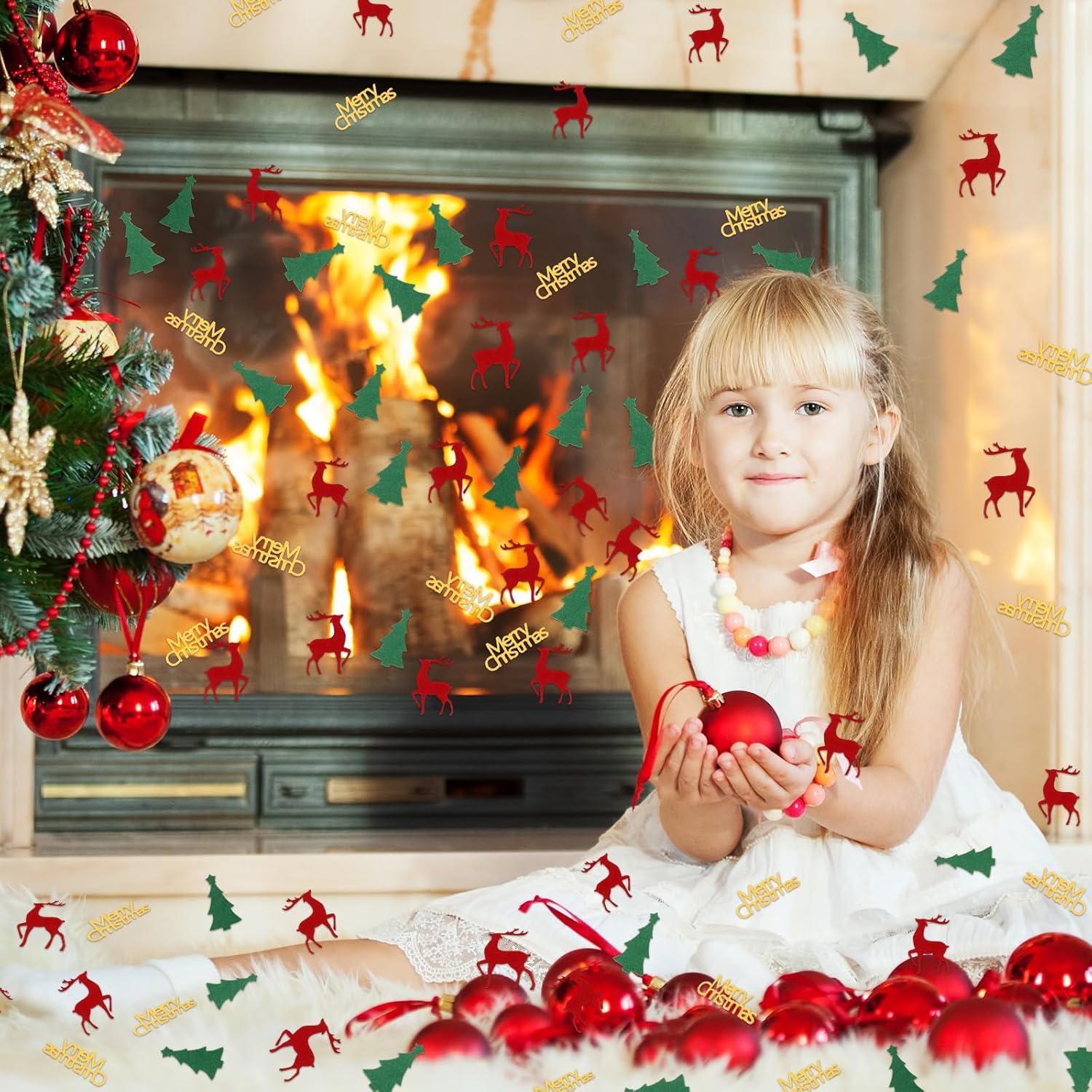 imageWhaline 300Pcs One Happy Dude Table Confetti Smile Face Lightning Star Shaped Confetti Yellow Black Table Centerpiece for First Birthday Party DecorationMerry Christmas