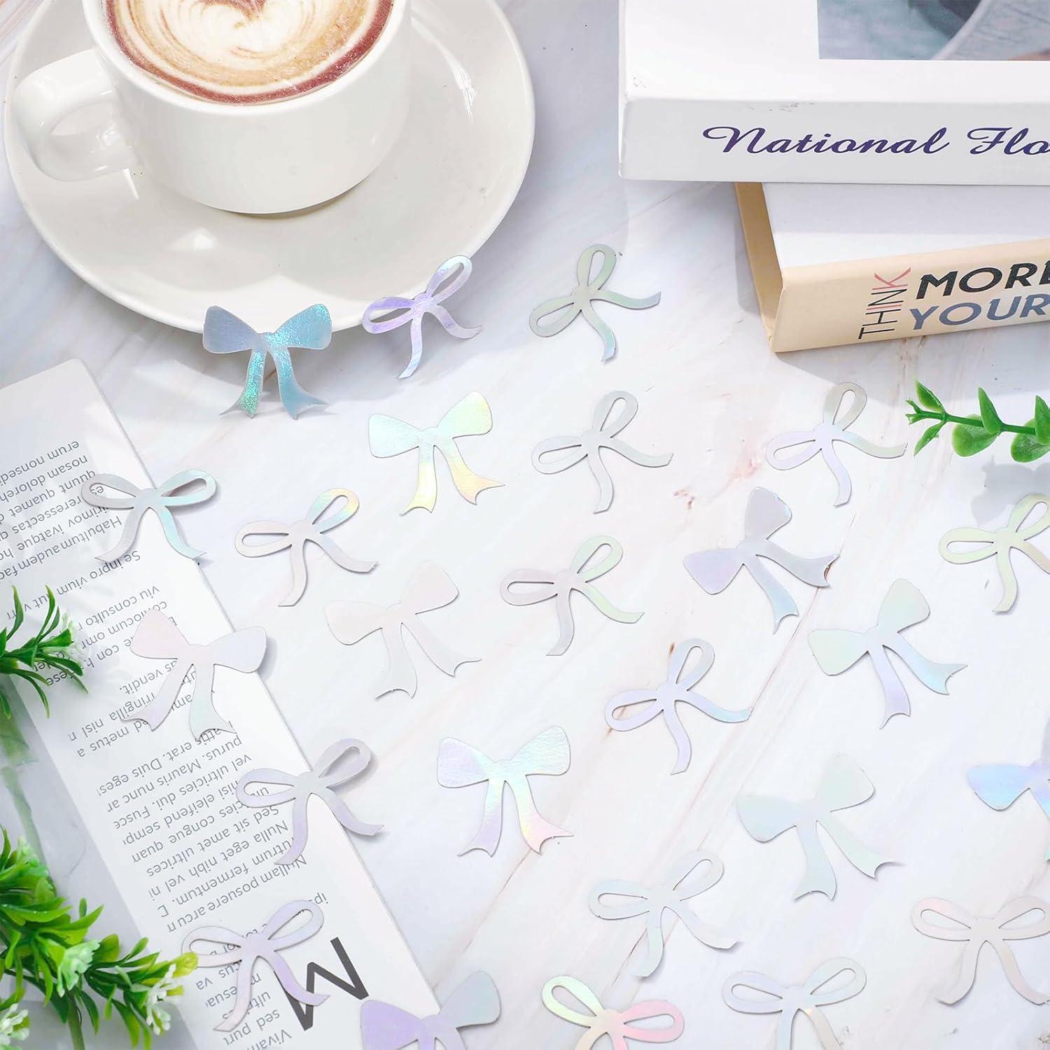 imageWhaline 300Pcs One Happy Dude Table Confetti Smile Face Lightning Star Shaped Confetti Yellow Black Table Centerpiece for First Birthday Party DecorationBow