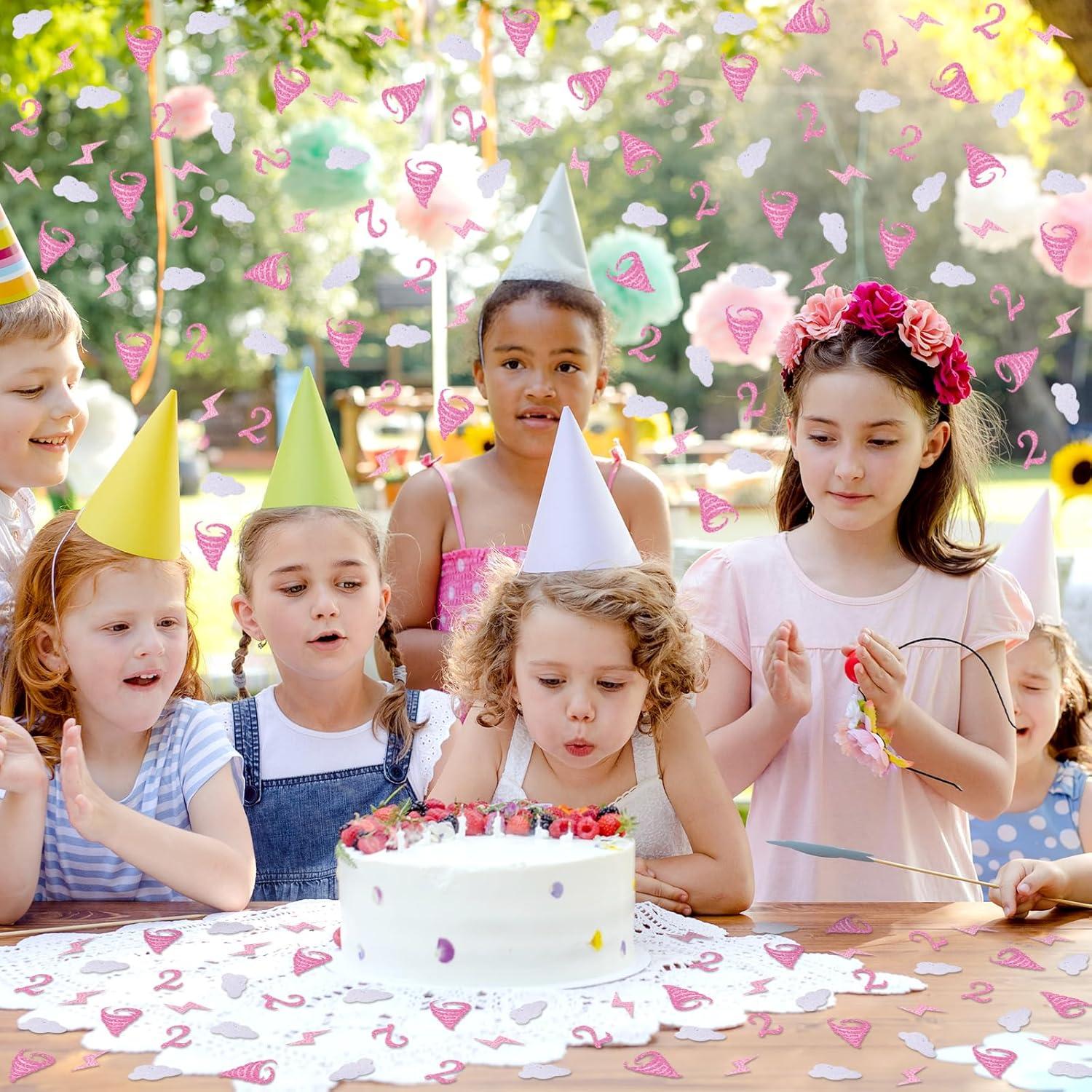 imageWhaline 300Pcs One Happy Dude Table Confetti Smile Face Lightning Star Shaped Confetti Yellow Black Table Centerpiece for First Birthday Party DecorationTwoNado