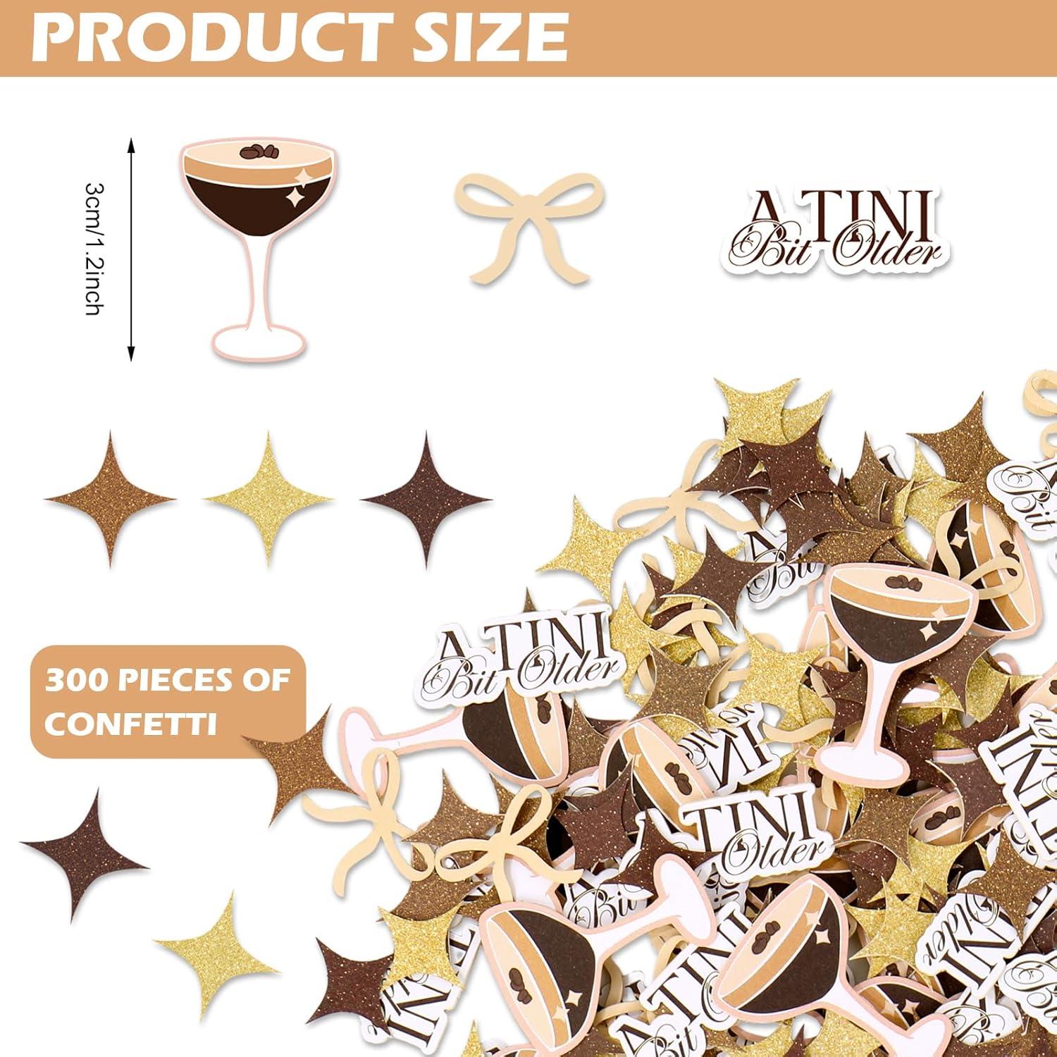 imageWhaline 300Pcs One Happy Dude Table Confetti Smile Face Lightning Star Shaped Confetti Yellow Black Table Centerpiece for First Birthday Party DecorationA Tini Bit Older