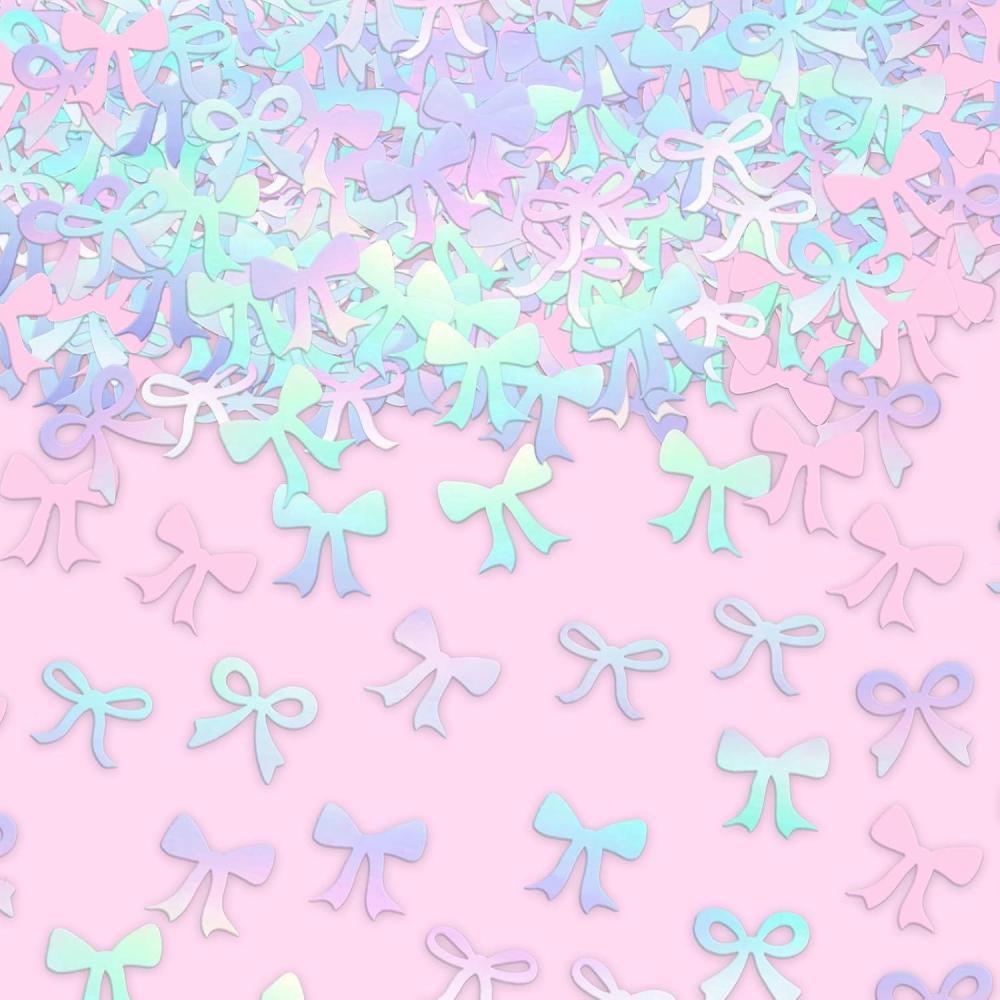 imageWhaline 300Pcs One Happy Dude Table Confetti Smile Face Lightning Star Shaped Confetti Yellow Black Table Centerpiece for First Birthday Party DecorationBow