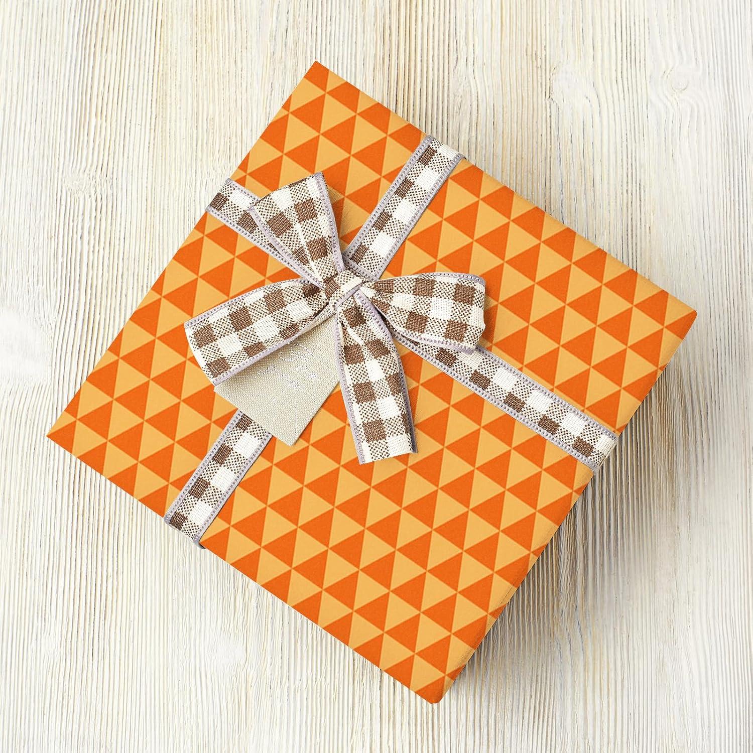 imageWhaline 10Pcs Fall Cotton Fabric Bundles 18 x 22 Inch Fall Leaves Pumpkin Wave Dot Fat Quarters Autumn Quilting Patchwork Squares Sewing Fabrics for Fall Thanksgiving DIY Handmade Craft Party Decor10 x 10 inch