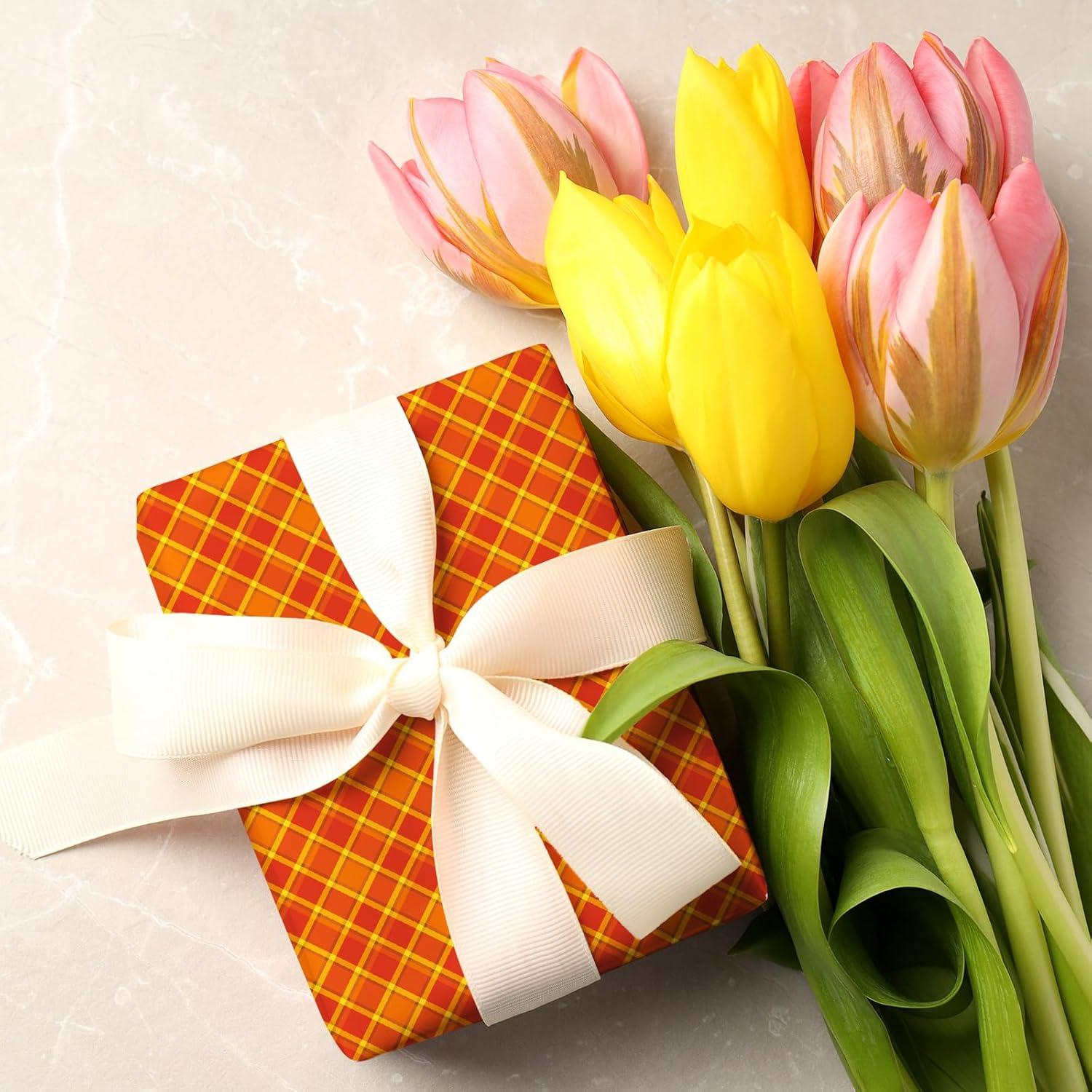 imageWhaline 12Pcs Fall Cotton Fabric Bundles 18 x 22 Inch Autumn Buffalo Plaid Fat Quarters Plaid Quilting Patchwork Squares Sewing Fabrics for Harvest Thanksgiving DIY Handmade Craft Home Party Decor18 x 22 Inch